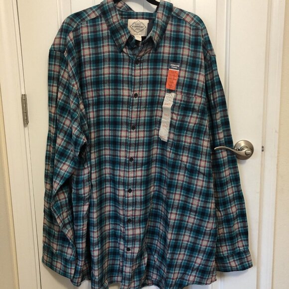 ST. John’s Bay Signature Series Flannel 3XLT New With Tags - Picture 1 of 6